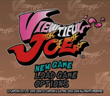 Viewtiful Joe screen shot title